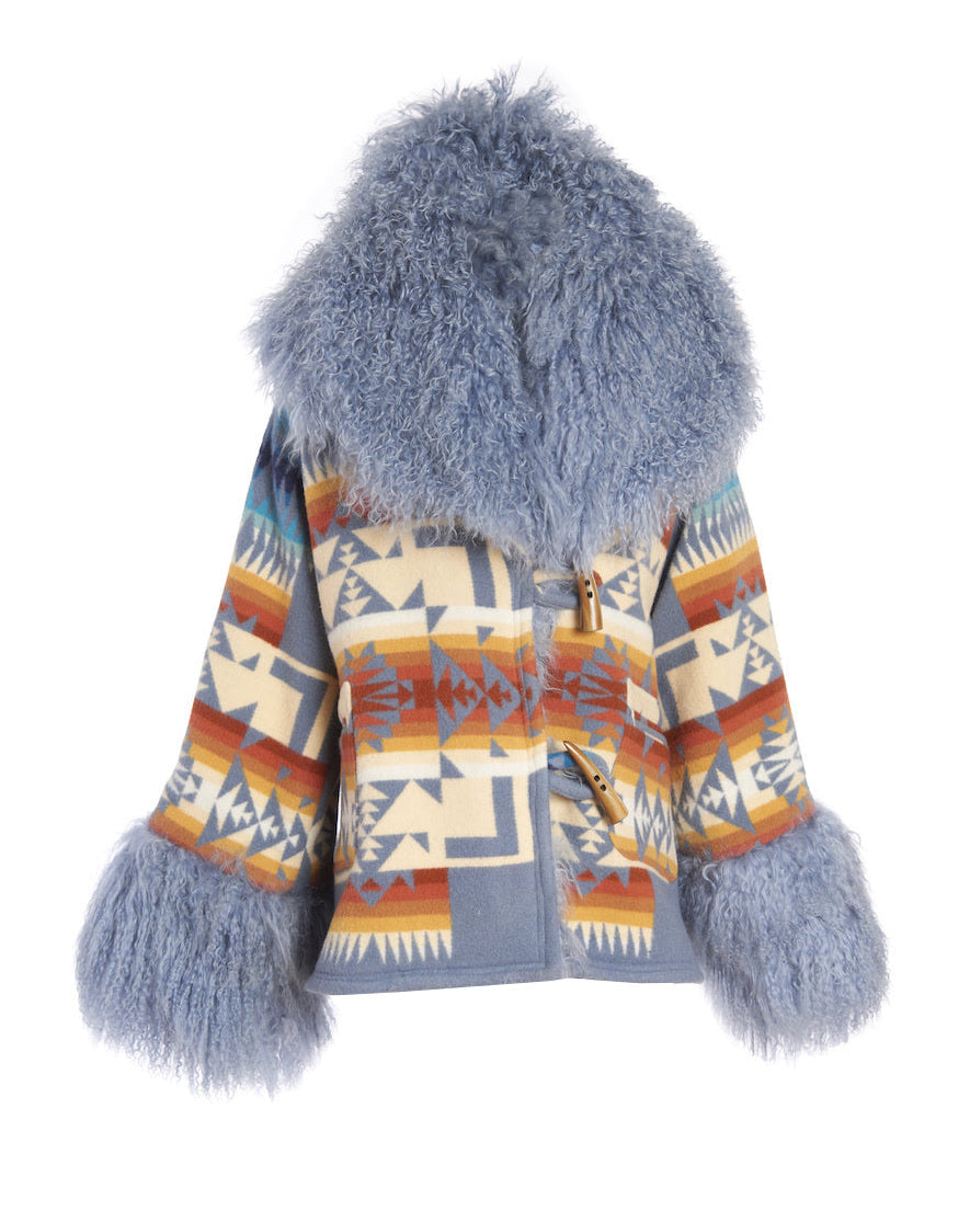 Chief Joseph Shearling Cloak