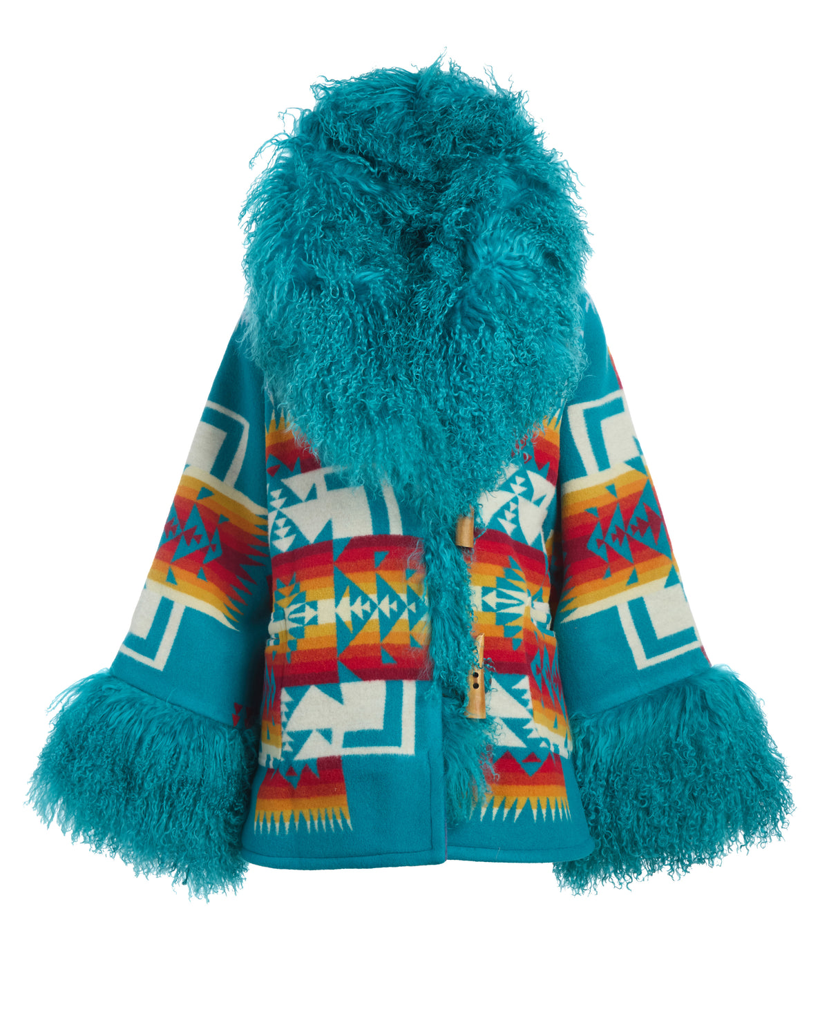 Chief Joseph Shearling Cloak