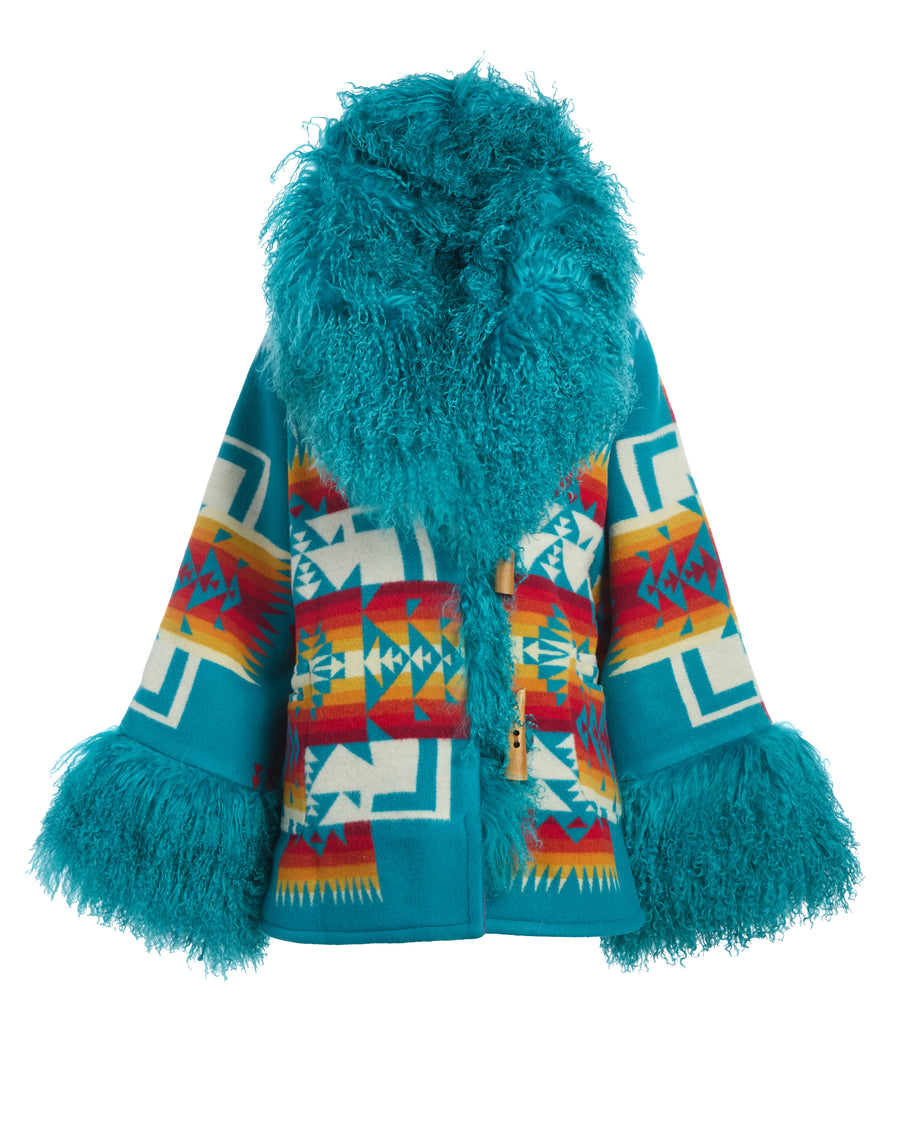 Chief Joseph Shearling Cloak