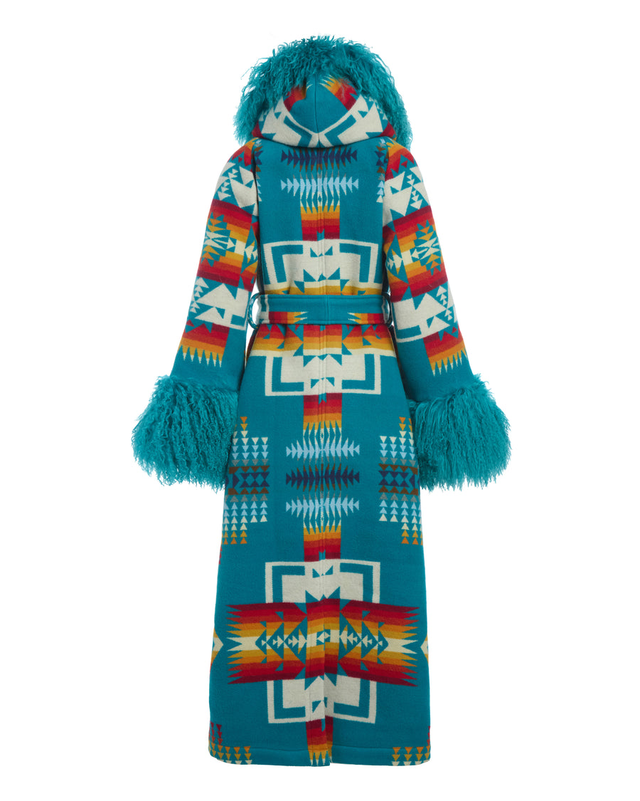 Chief Joseph Shearling Duster, view 2