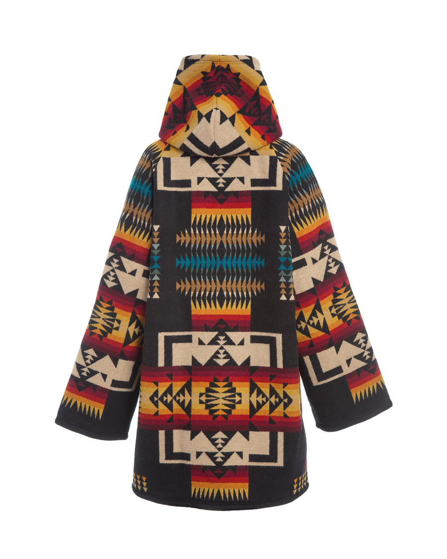Chief Joseph Black Unisex Cloak, view 2
