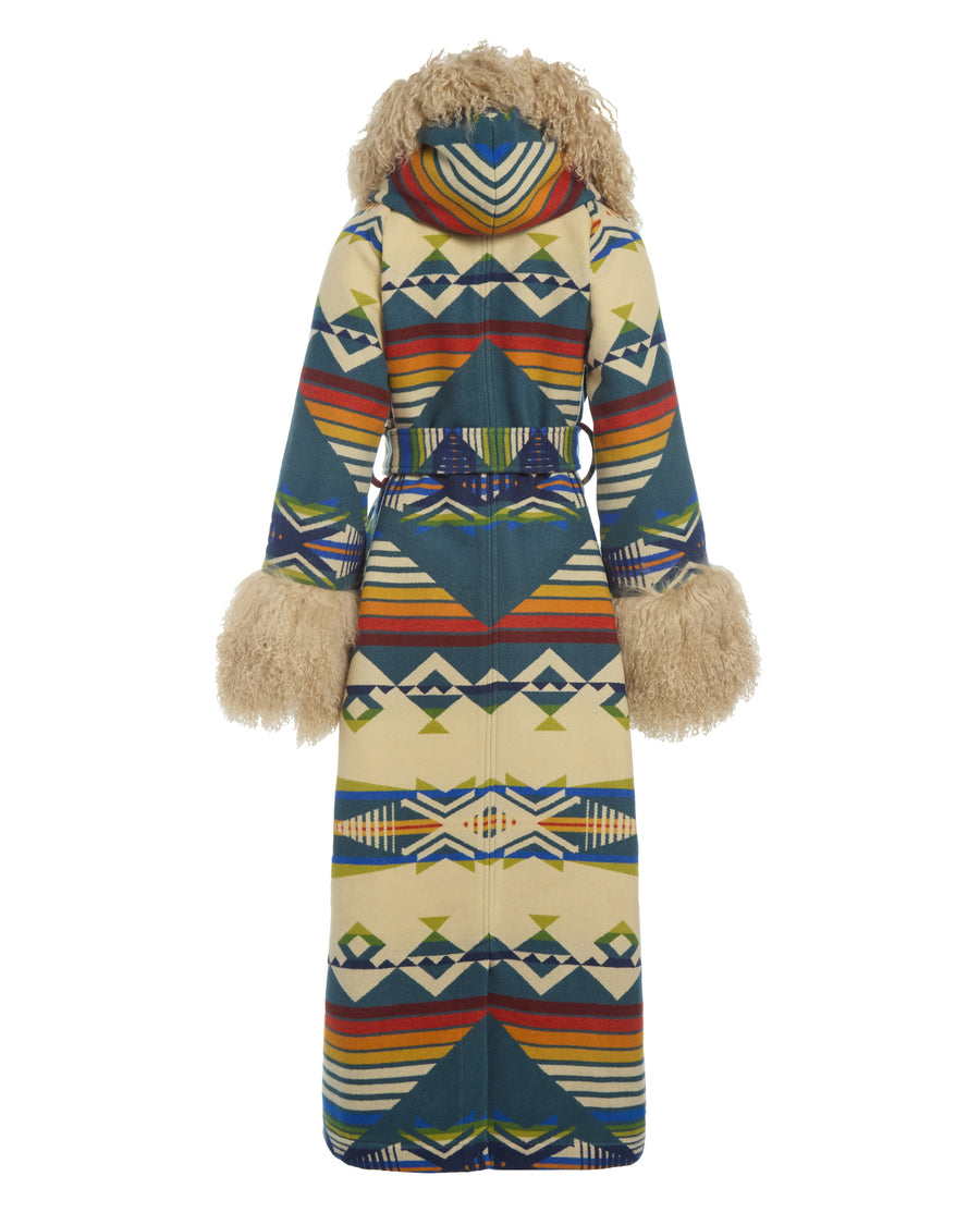 Creekside Shearling Duster, view 2