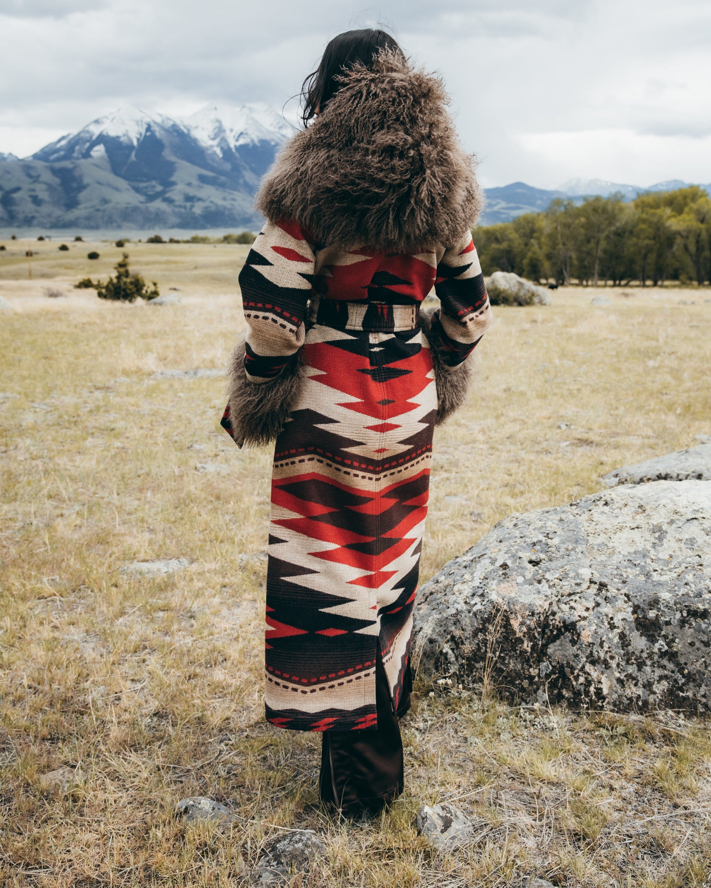 Crown Point Shearling Duster