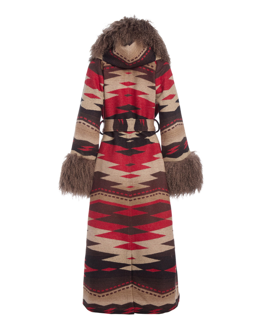 Crown Point Shearling Duster, view 2