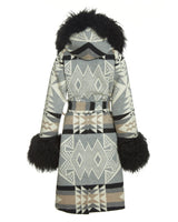 Diamond Ridge Black Smoking Robe
