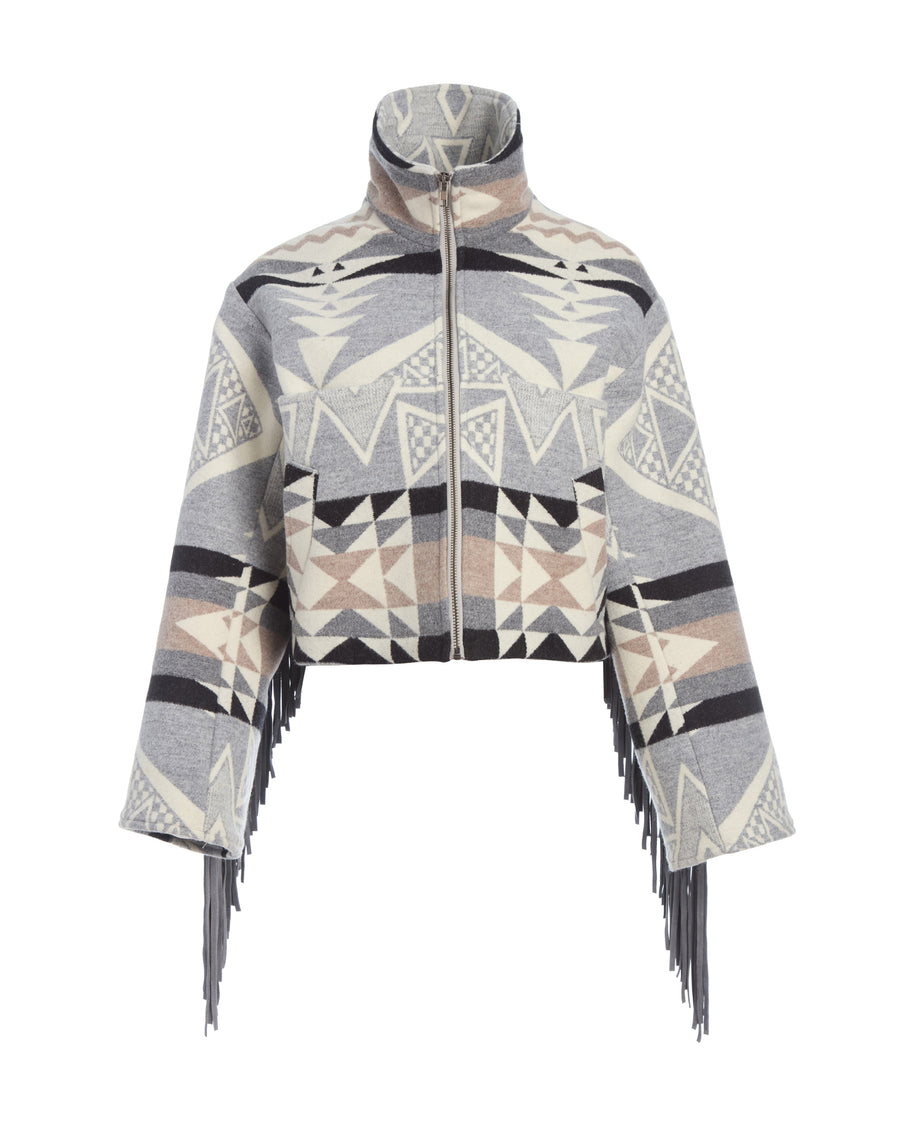 Diamond Ridge Fringe Cropped Archer