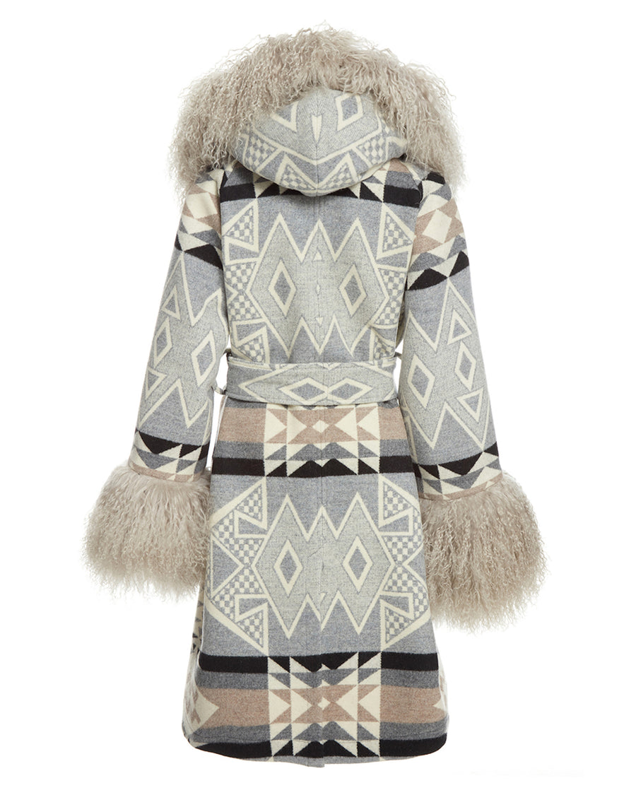 Diamond Ridge Silver Smoking Robe, view 2