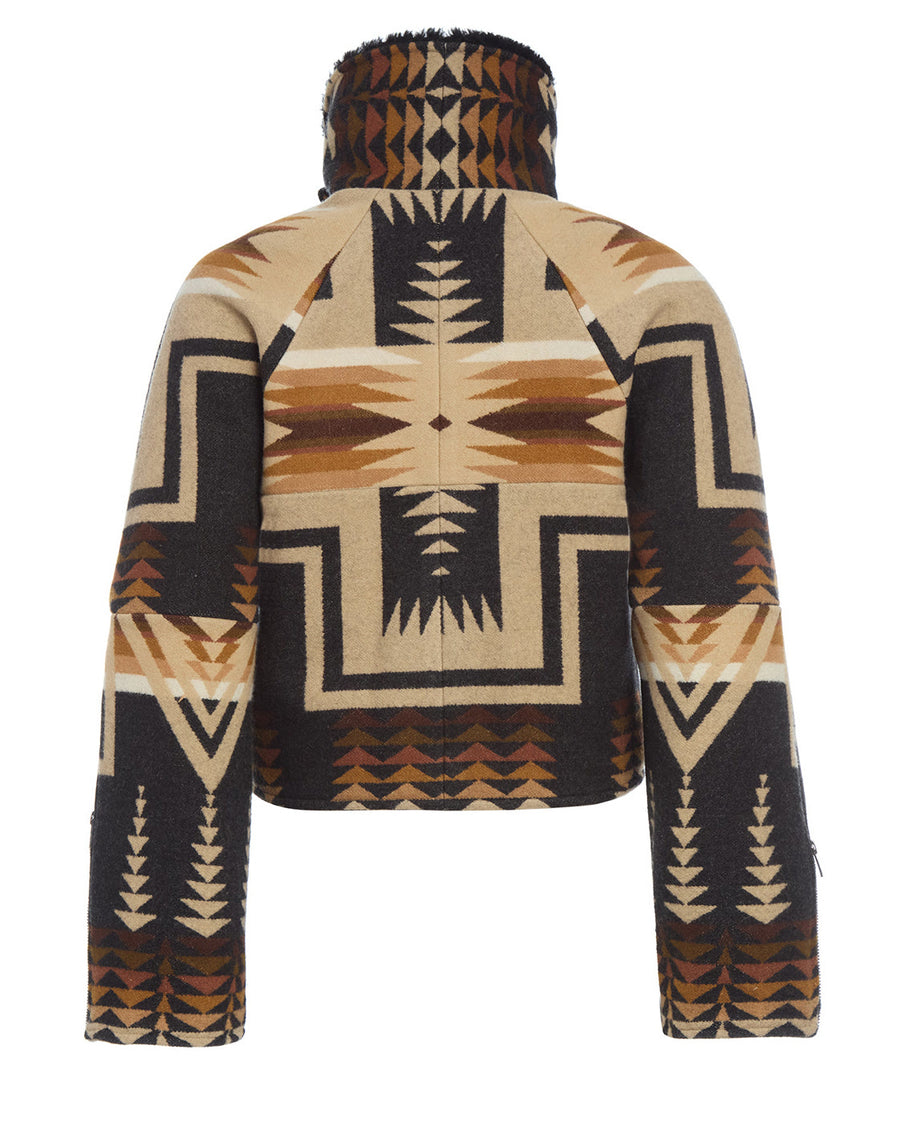 Harding Shearling Collar Vera Aviator, view 3