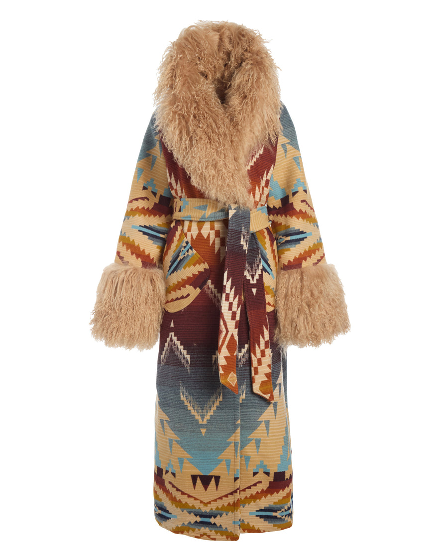 Helena Ridge Shearling Duster