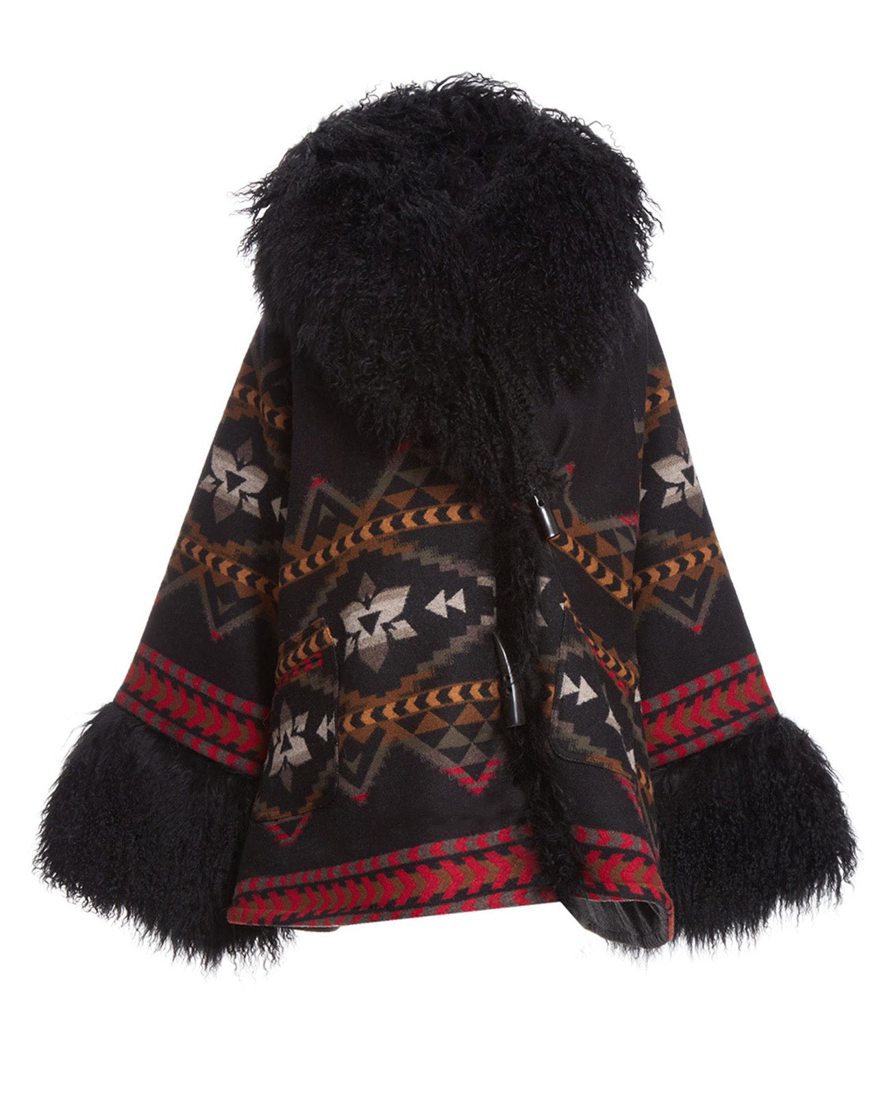 Lost Trail Shearling Cloak