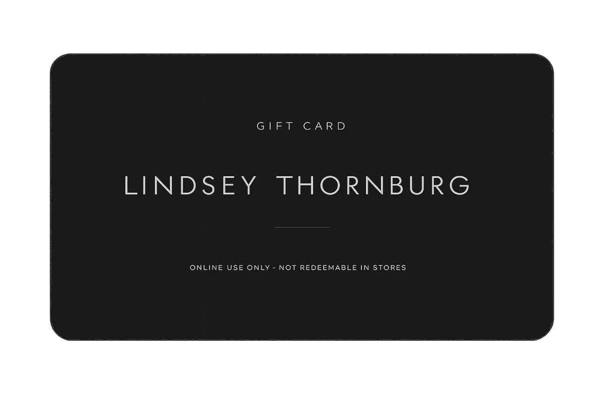 Lindsey Thornburg gift card