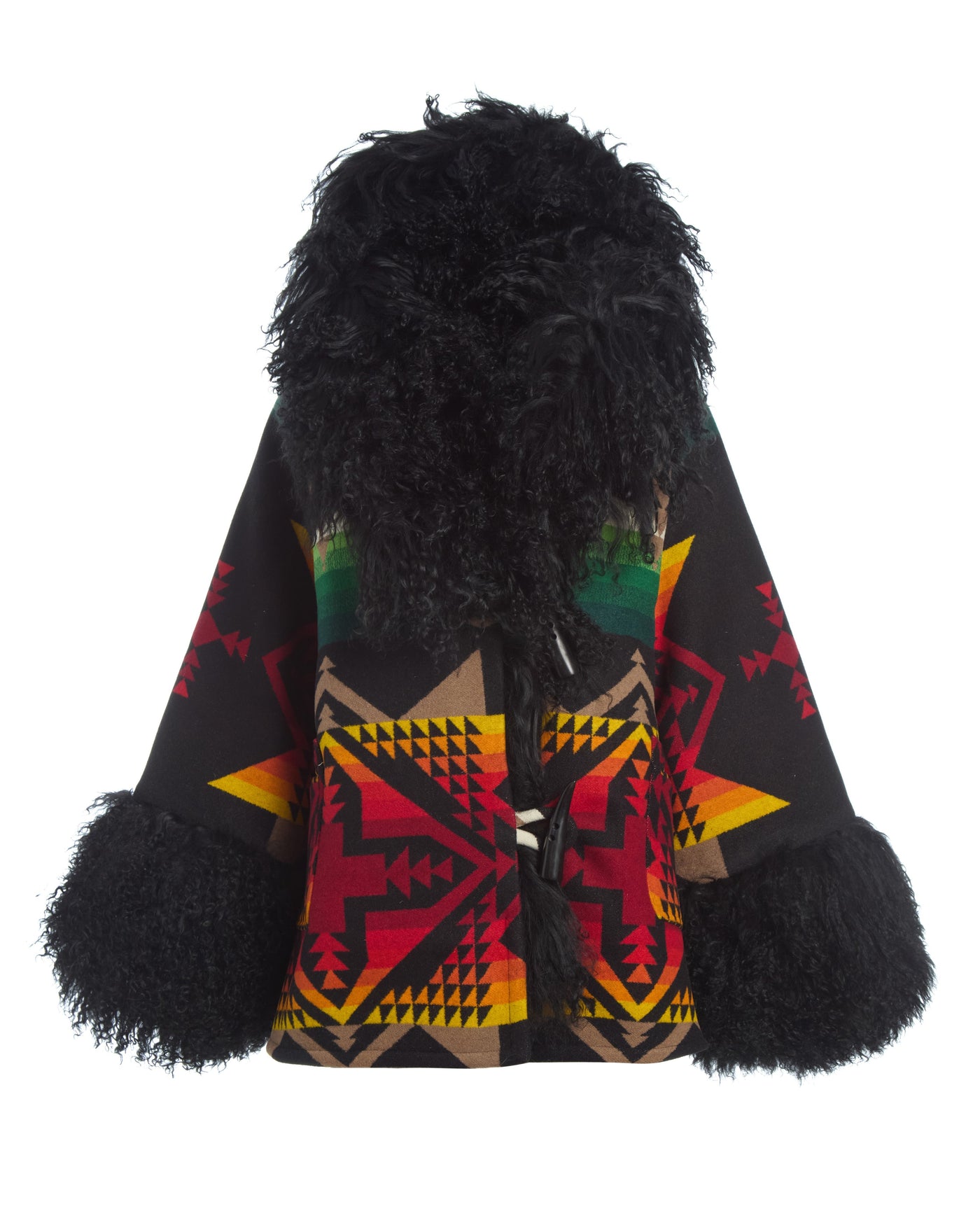Morningstar Shearling Cloak