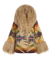 Mystic Lakes Shearling Cloak
