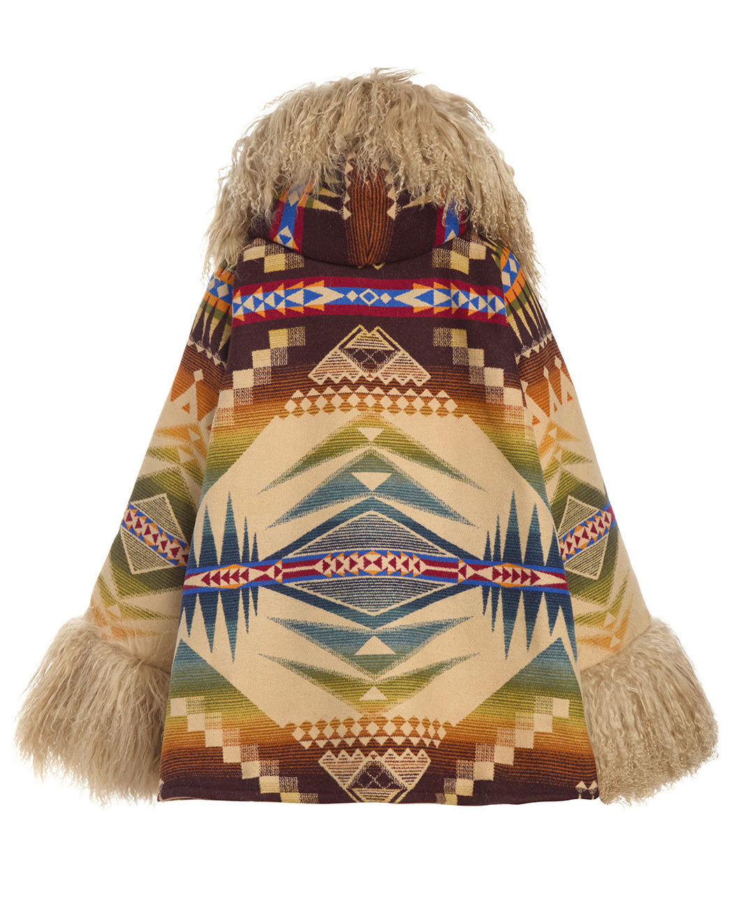 Mystic Lakes Shearling Cloak