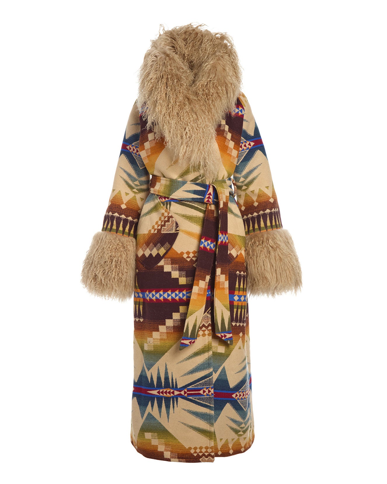 Mystic Lakes Shearling Duster