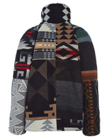 Neutral Patchwork Vic Love Bomber