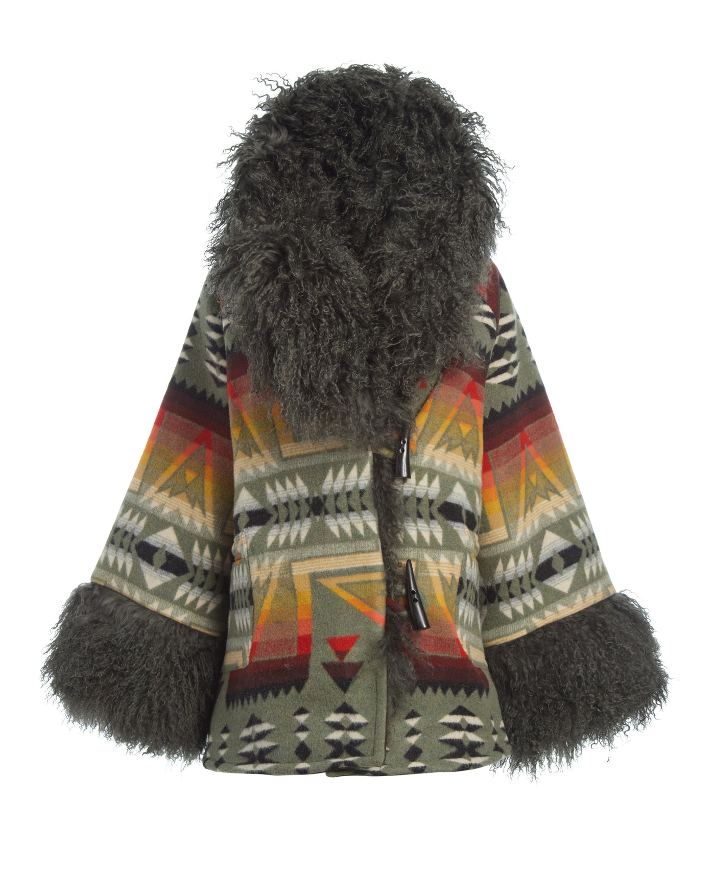 Ponderosa Shearling Cloak