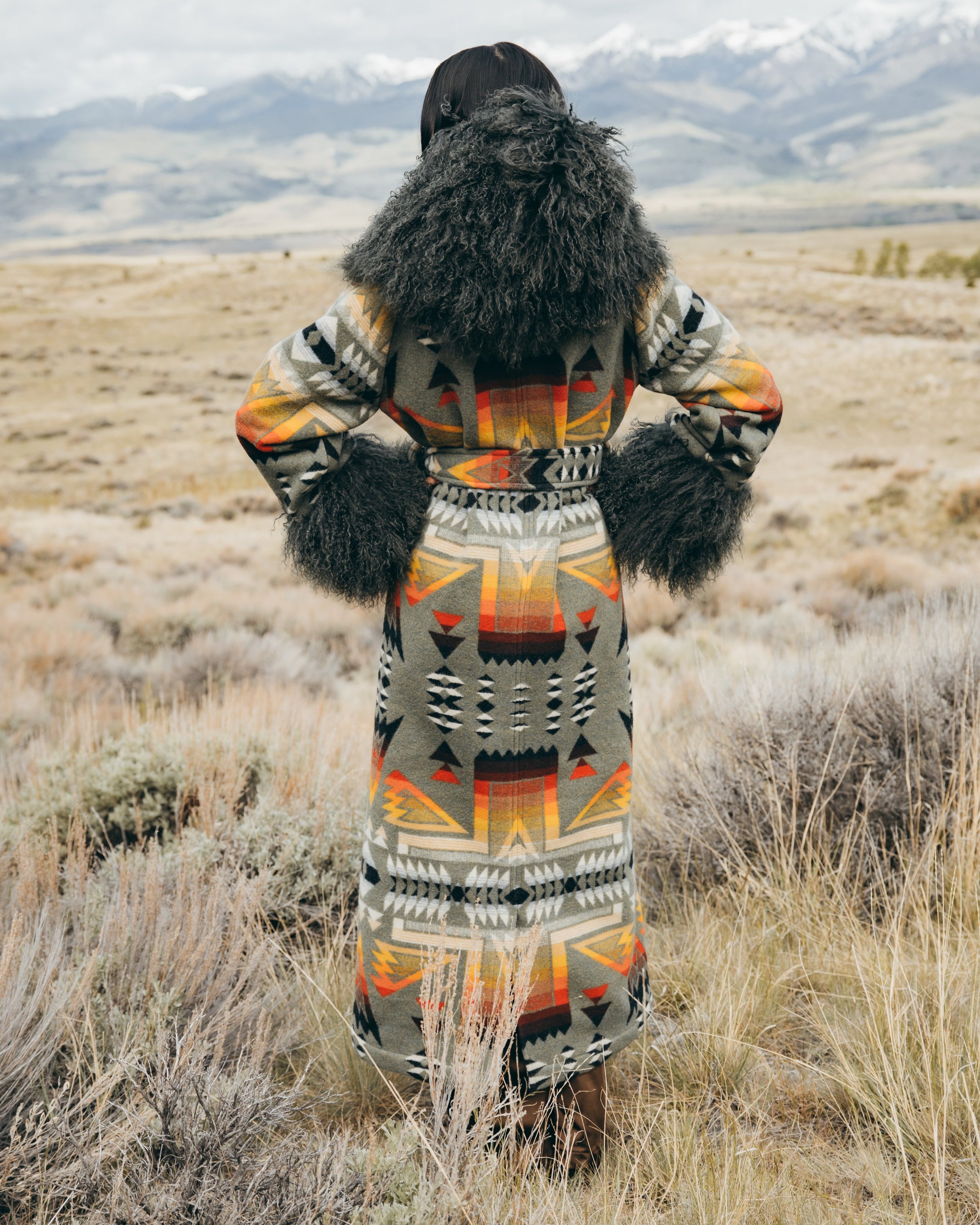 Ponderosa Shearling Duster