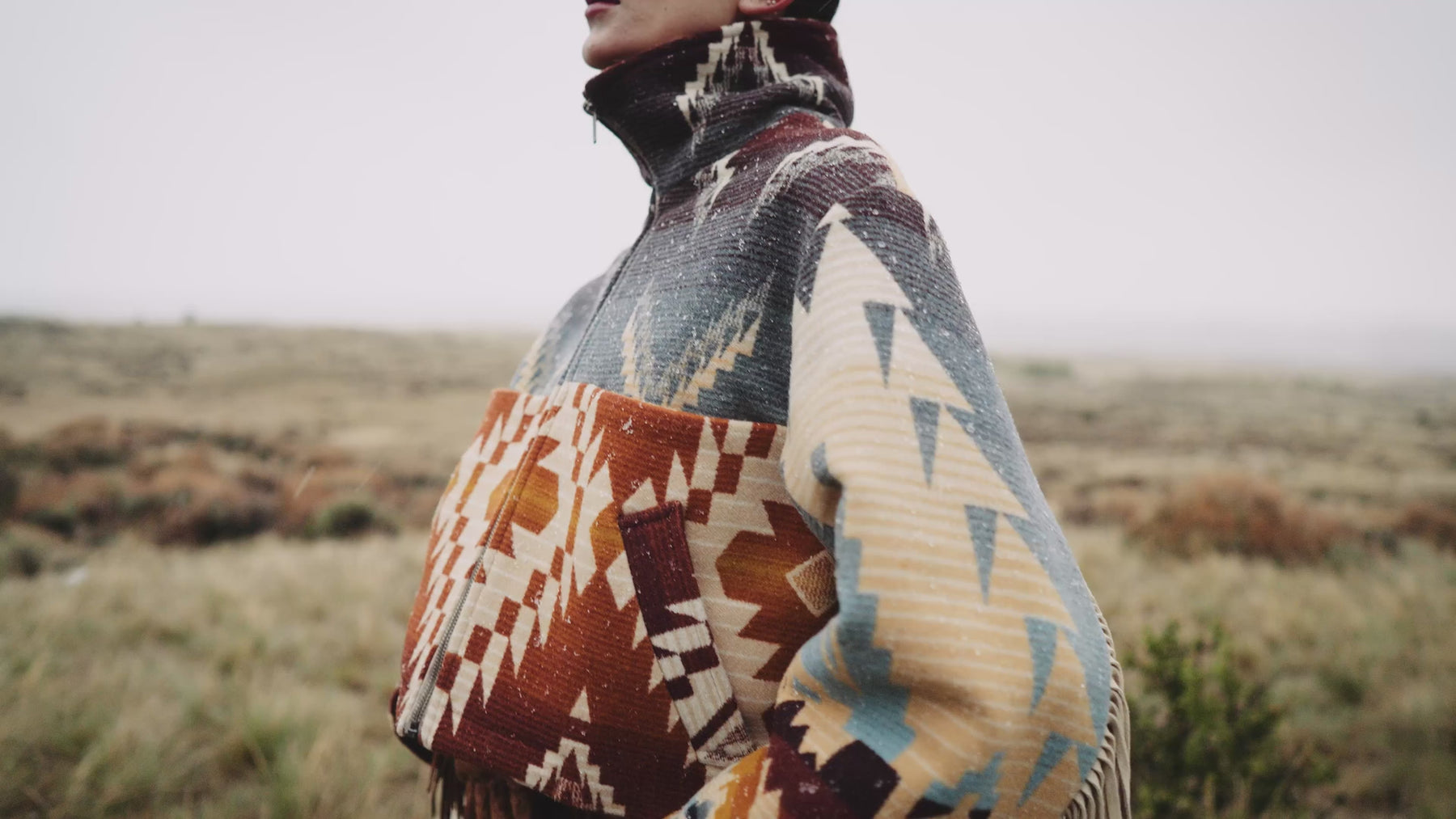 Helena Ridge Fringe Cropped Archer