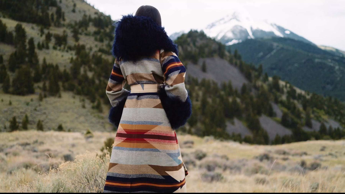 Wyeth Trail Shearling Duster