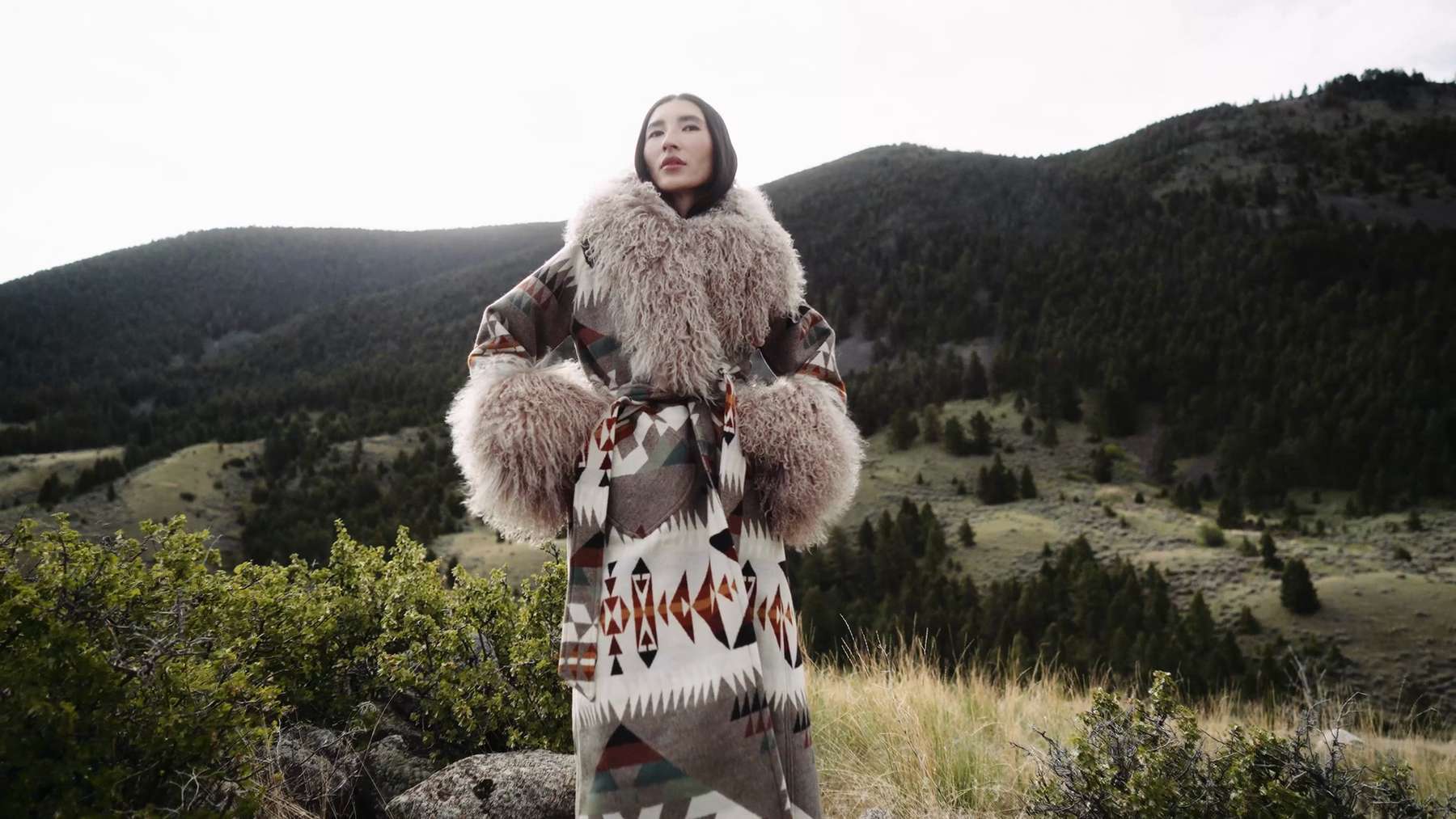 Yavapai Shearling Duster