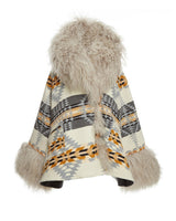 Rancho Arroyo Shearling Cloak