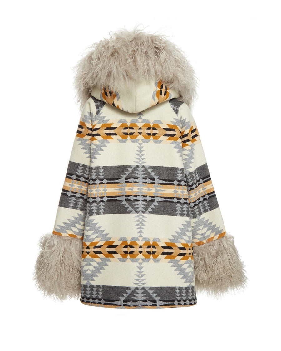 Rancho Arroyo Shearling Cloak, view 3