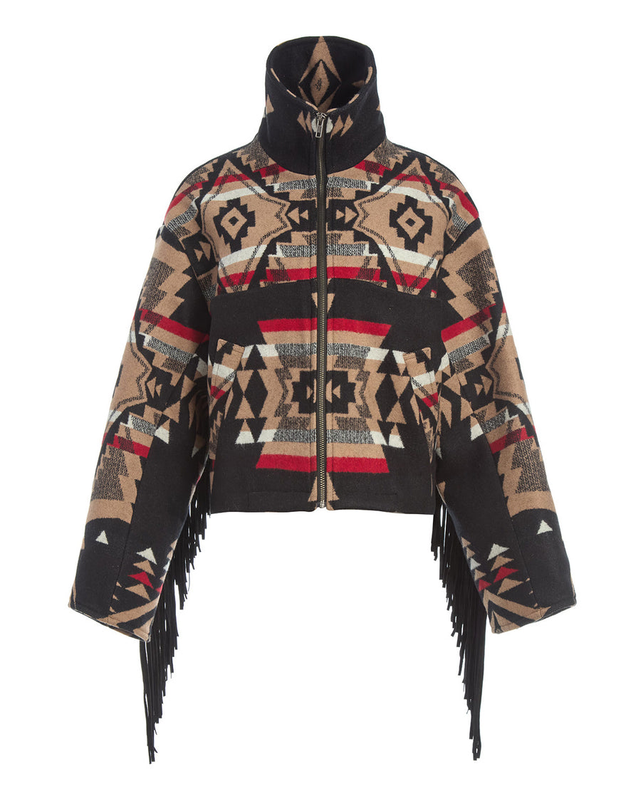 Rock Point Fringe Cropped Archer