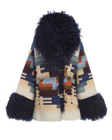 Ship Rock Shearling Cloak
