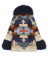 Ship Rock Shearling Cloak