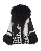 The Riddler Shearling Cloak