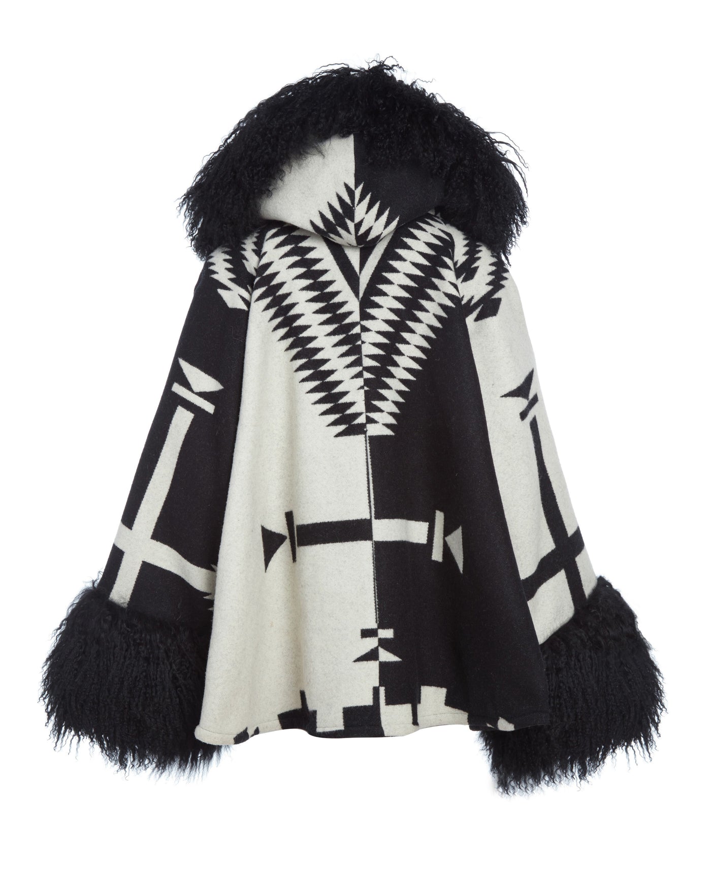 The Riddler Shearling Cloak