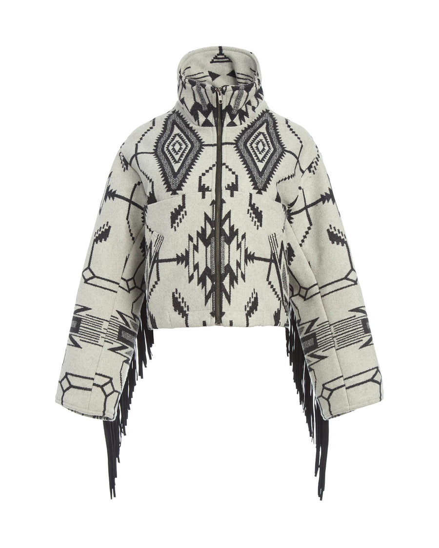 Tsi Mayoh Fringe Cropped Archer