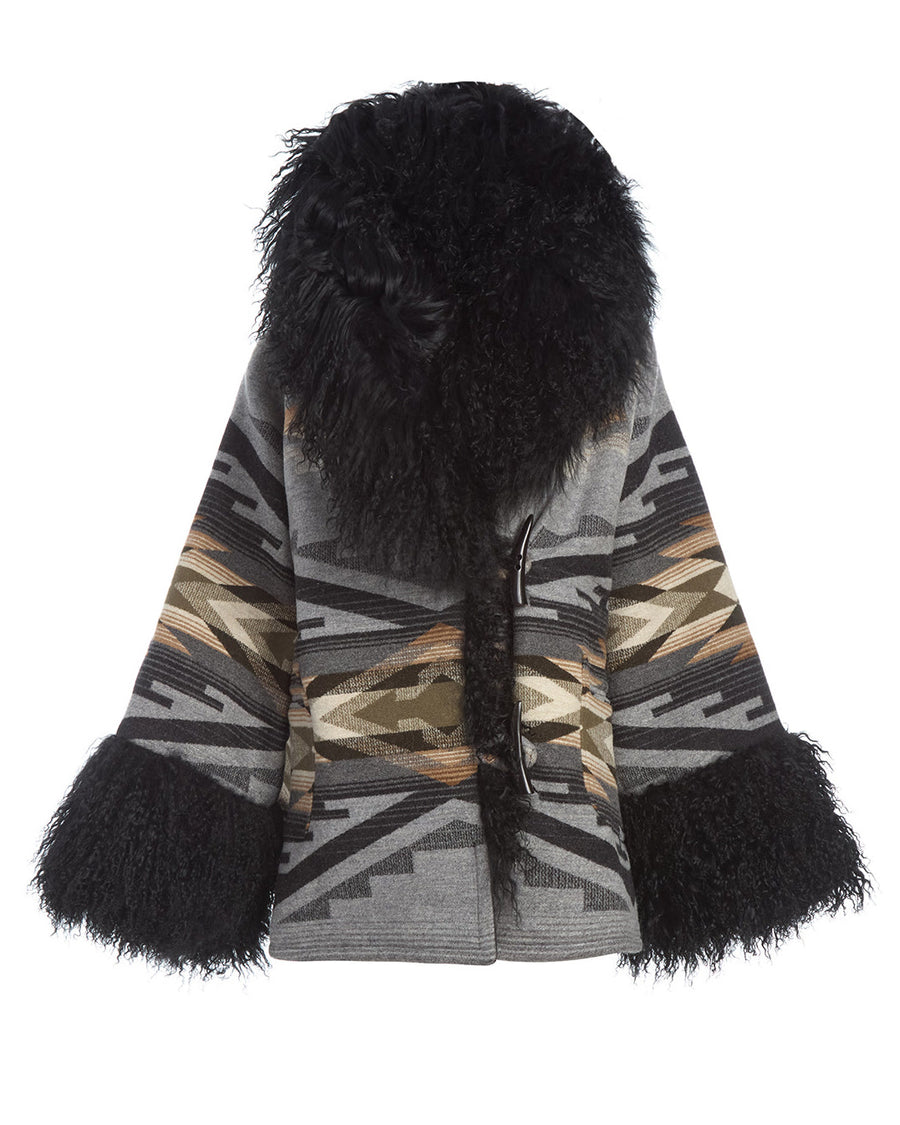 Tumalo Ridge Shearling Cloak