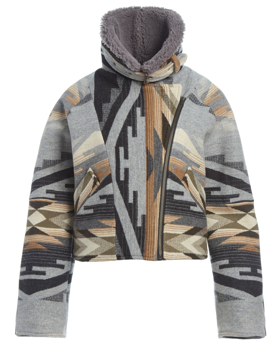 Tumalo Ridge Shearling Collar Vera Aviator