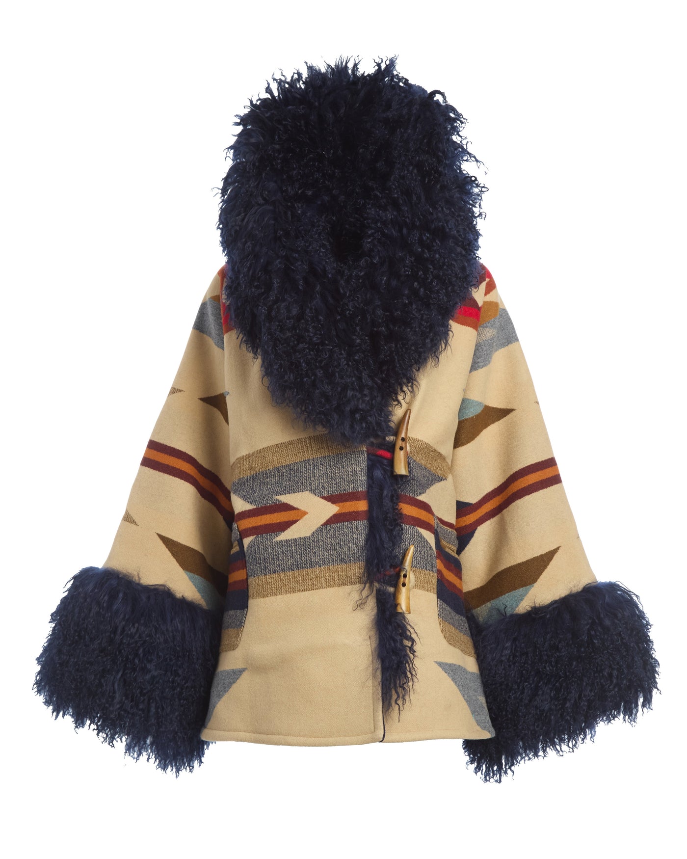 Wyeth Trail Shearling Cloak