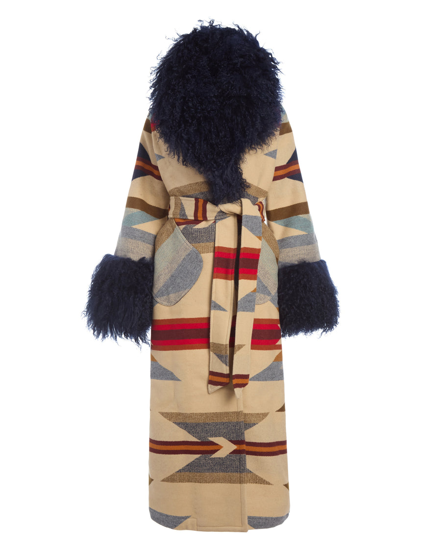 Wyeth Trail Shearling Duster