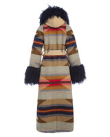 Wyeth Trail Shearling Duster