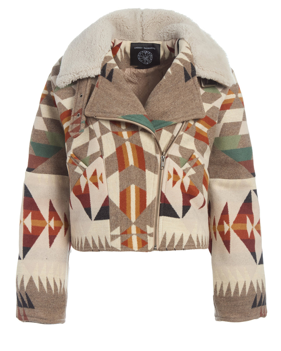 Yavapai Shearling Collar Vera Aviator