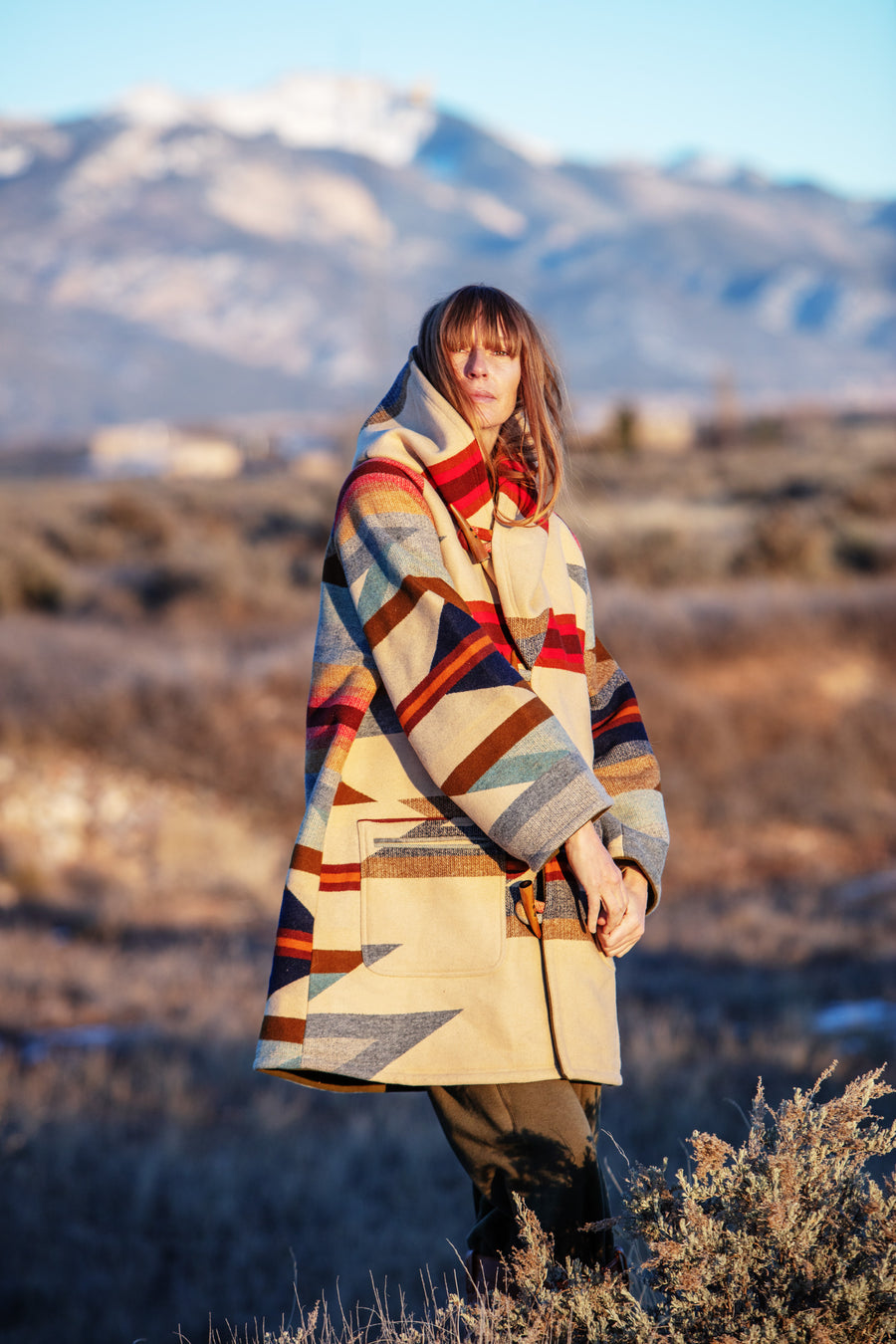 Wyeth Trail Unisex Cloak, view 3