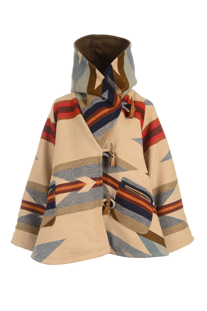 Jacket Lindsey Thornburg Cloak Sale Poncho Yellowstone Blue Coat