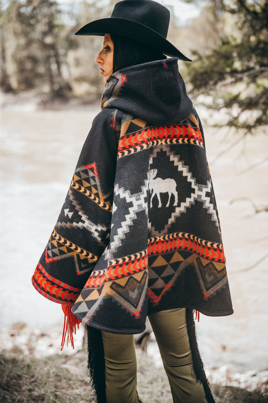 Lost Trail Classic Cloak, view 4